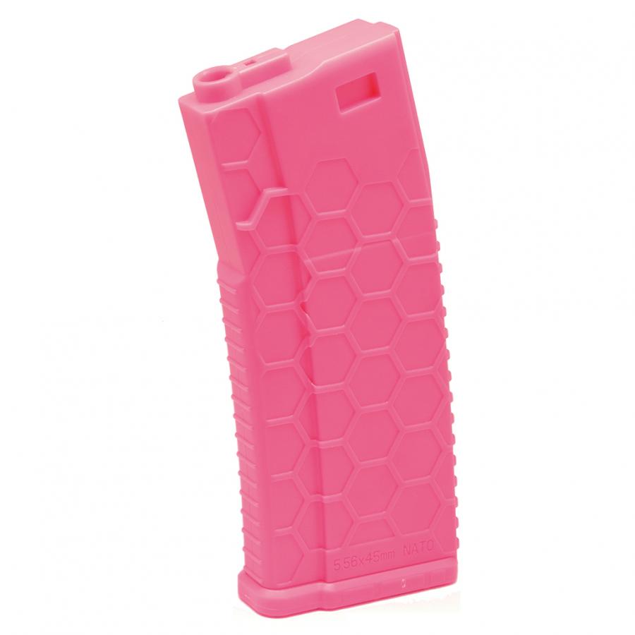 (HMA-MAG03-PP)  Hexmag Airsoft 120rds ECO AEG Magazine (Panther Pink)