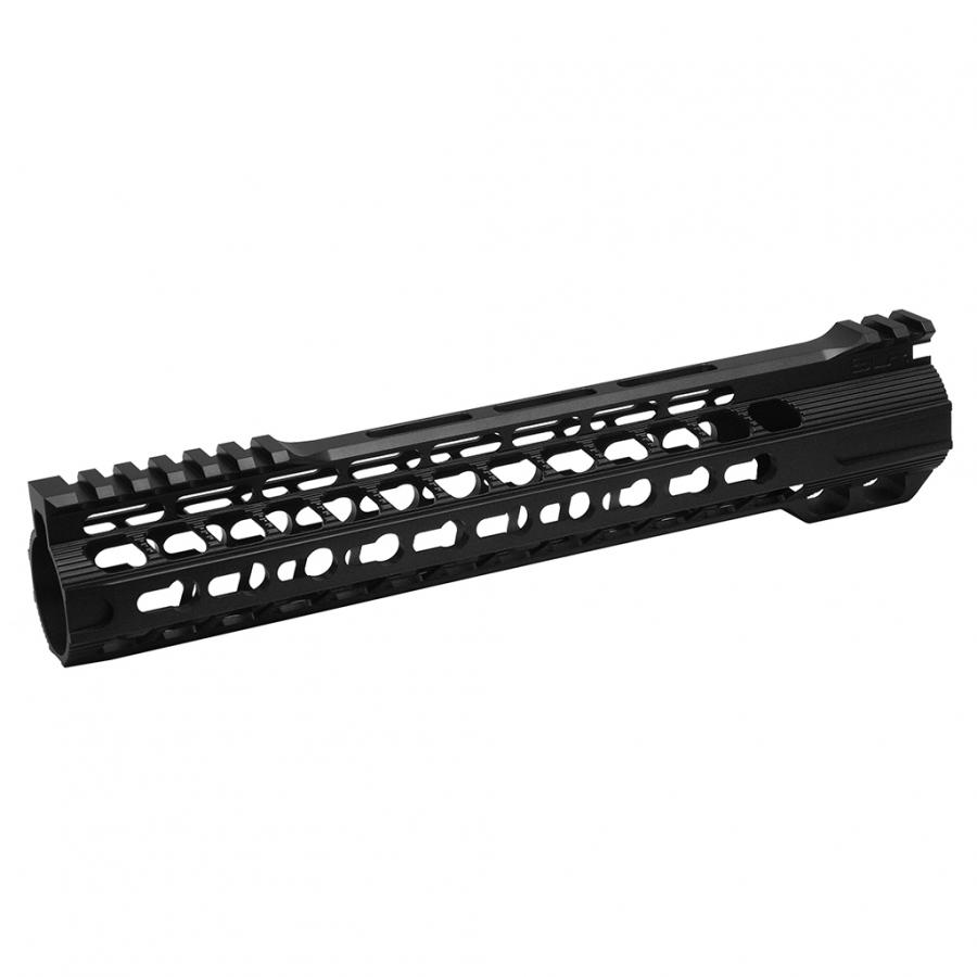 (SLR-SOL07-C-BK) SLR 11 inch SOLO Ultra Lite Keymod Rail (Black)