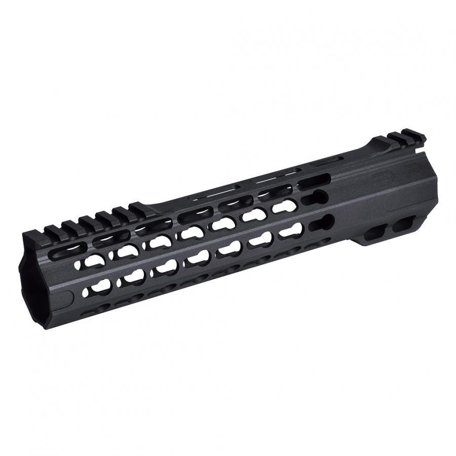 (SLR-ION07-C-BK) SLR 9.7 inch ION Ultra Lite Keymod rail (Black)