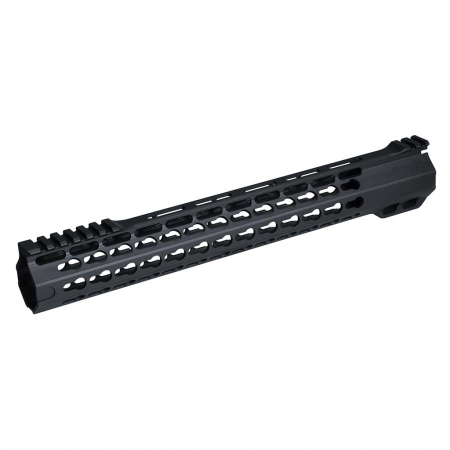 (SLR-ION09-C-BK) SLR 13.7 inch ION Ultra Lite Keymod rail (Black)