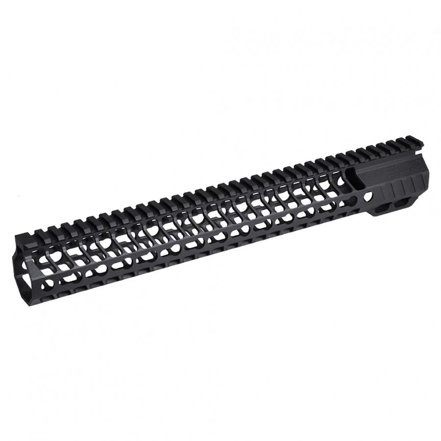 (SLR-HEL01-C-BK) SLR 13.7 inch Helix F Model Keymod rail (Black)