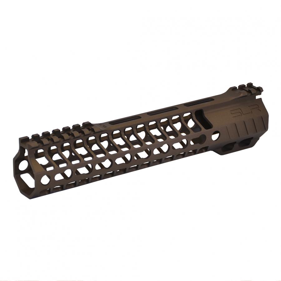 (SLR-HEL04-C-DB) SLR 9.7 inch Helix Ultra Lite Keymod rail (Dark Bronze)